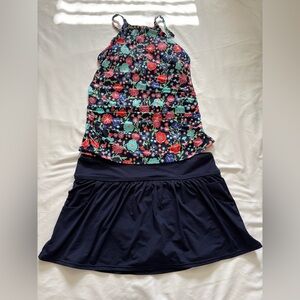 Anne Cole Vibrant Floral Swim Set